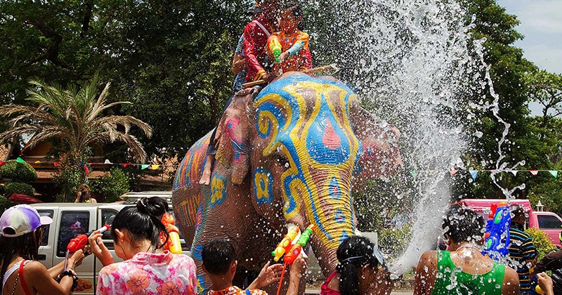 Join the Exciting Songkran Water Fight!